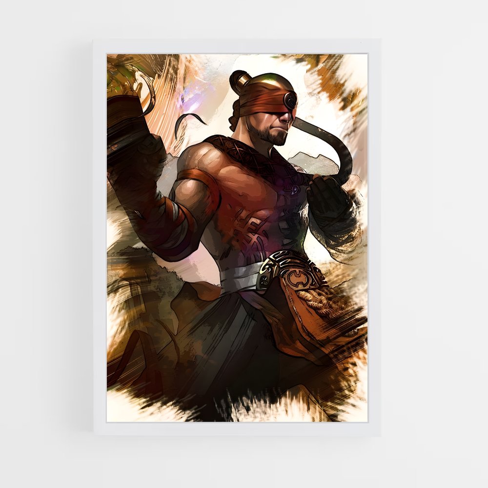 Poster Maître du Sabre – affiche League Of Legends (vue 3)